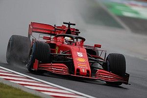 Vettel najszybszy w deszczu