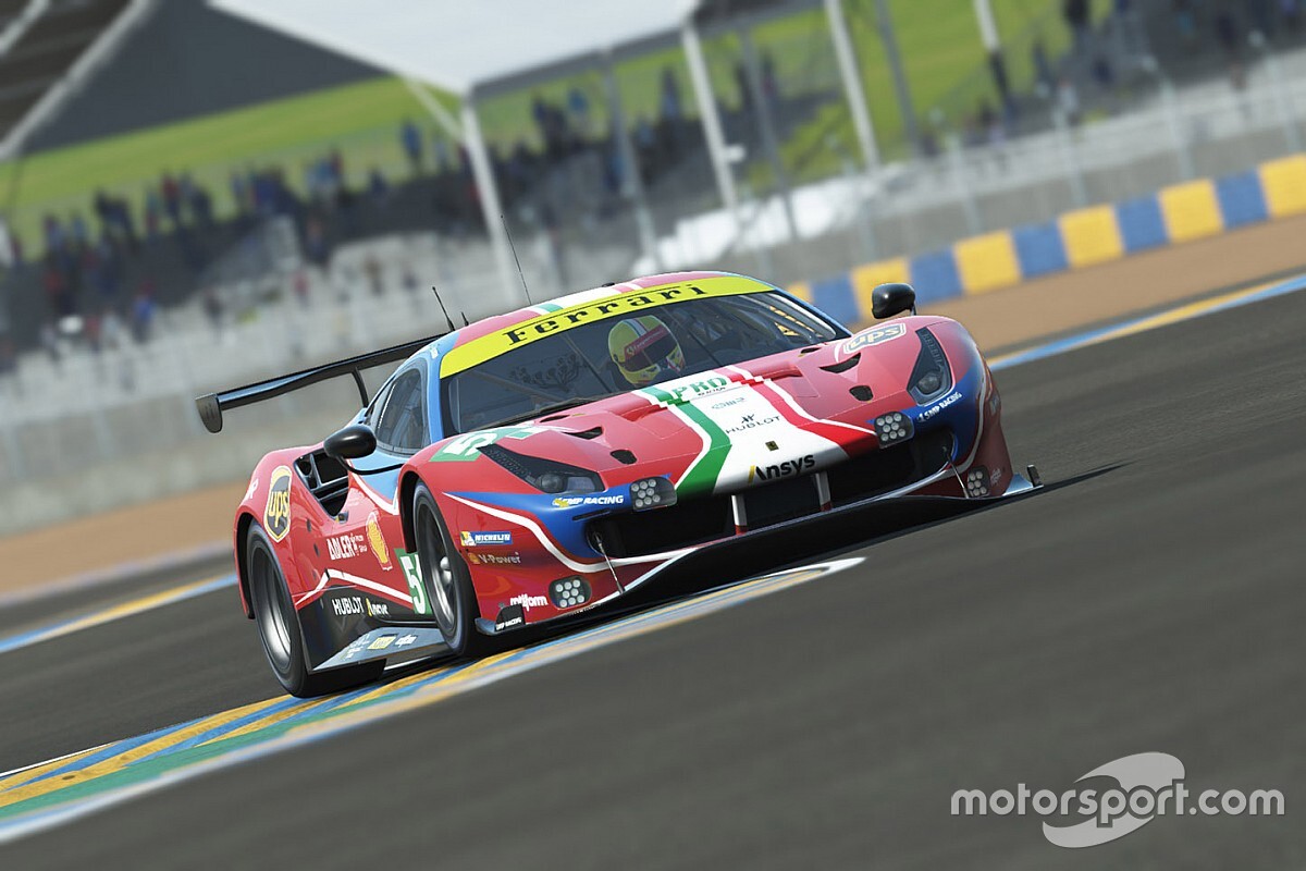 Le Mans Virtual: ¡Leclerc se come un yogur a casi 300 km/h!