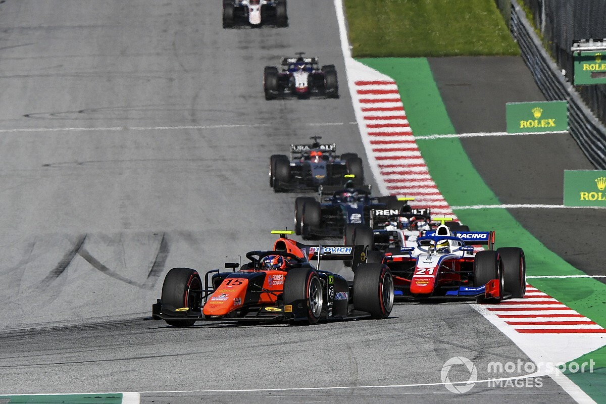 F2シュピールベルク:レース2はドルゴビッチが初優勝! 日本勢は松下が6位入賞