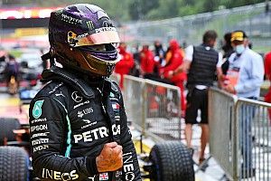 Styrian GP: Hamilton storms to pole in wild, wet qualifying