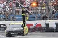 Ryan Blaney wins at Talladega in spectacular photo finish