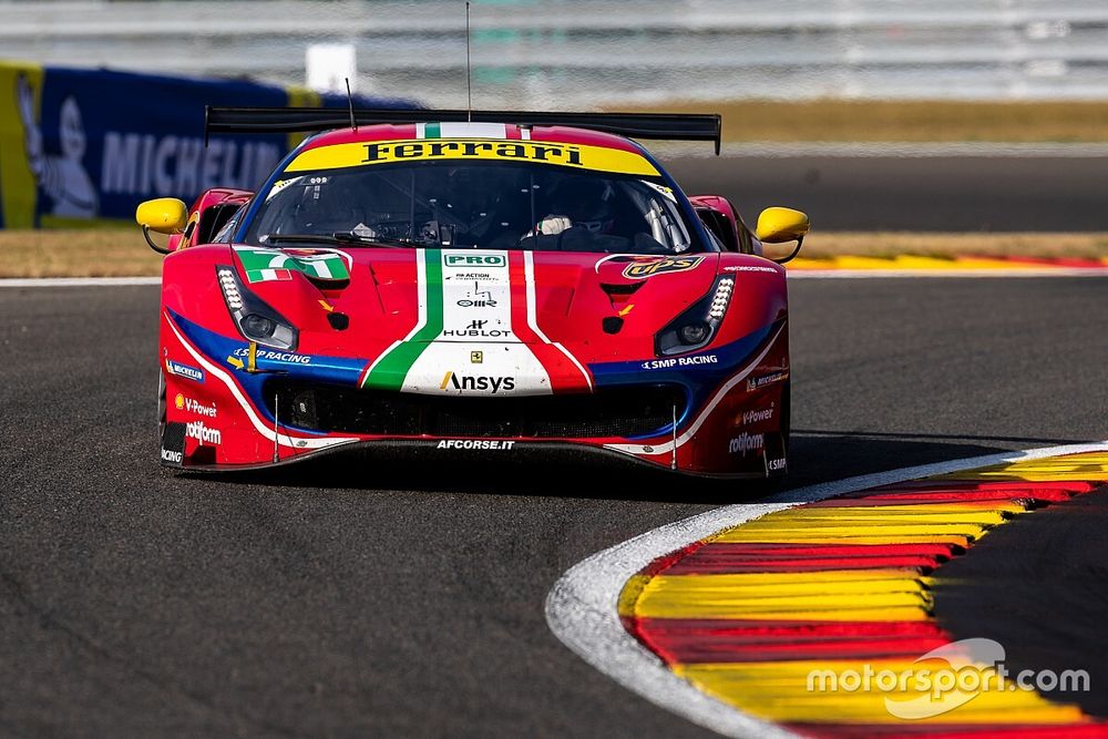 Serra replaces Rigon on Ferrari GTE Pro WEC roster