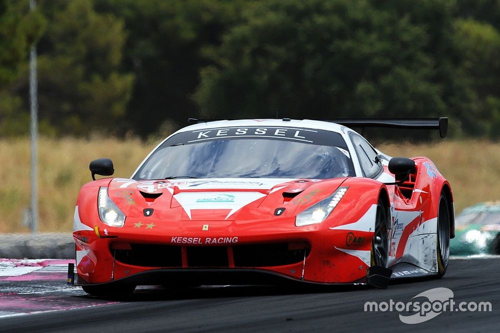 #74 Kessel Racing Ferrari F488 GTE EVO: Michael Broniszewski, Nicola Cadei, David Perel