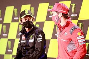Rossi sorprendido por la salida de Dovizioso de Ducati