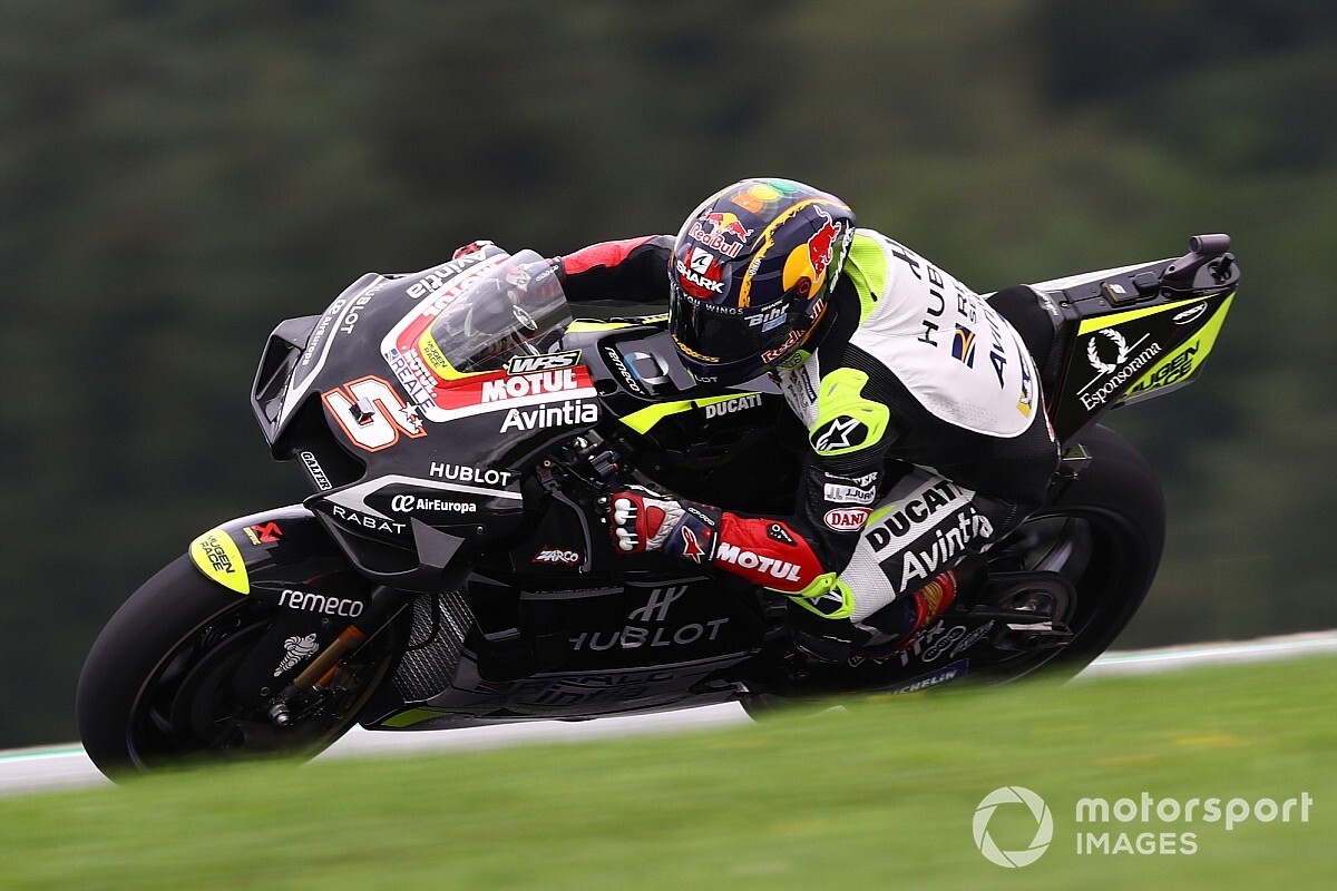 Zarco se félicite d'un bon rythme et de la constance des pneus