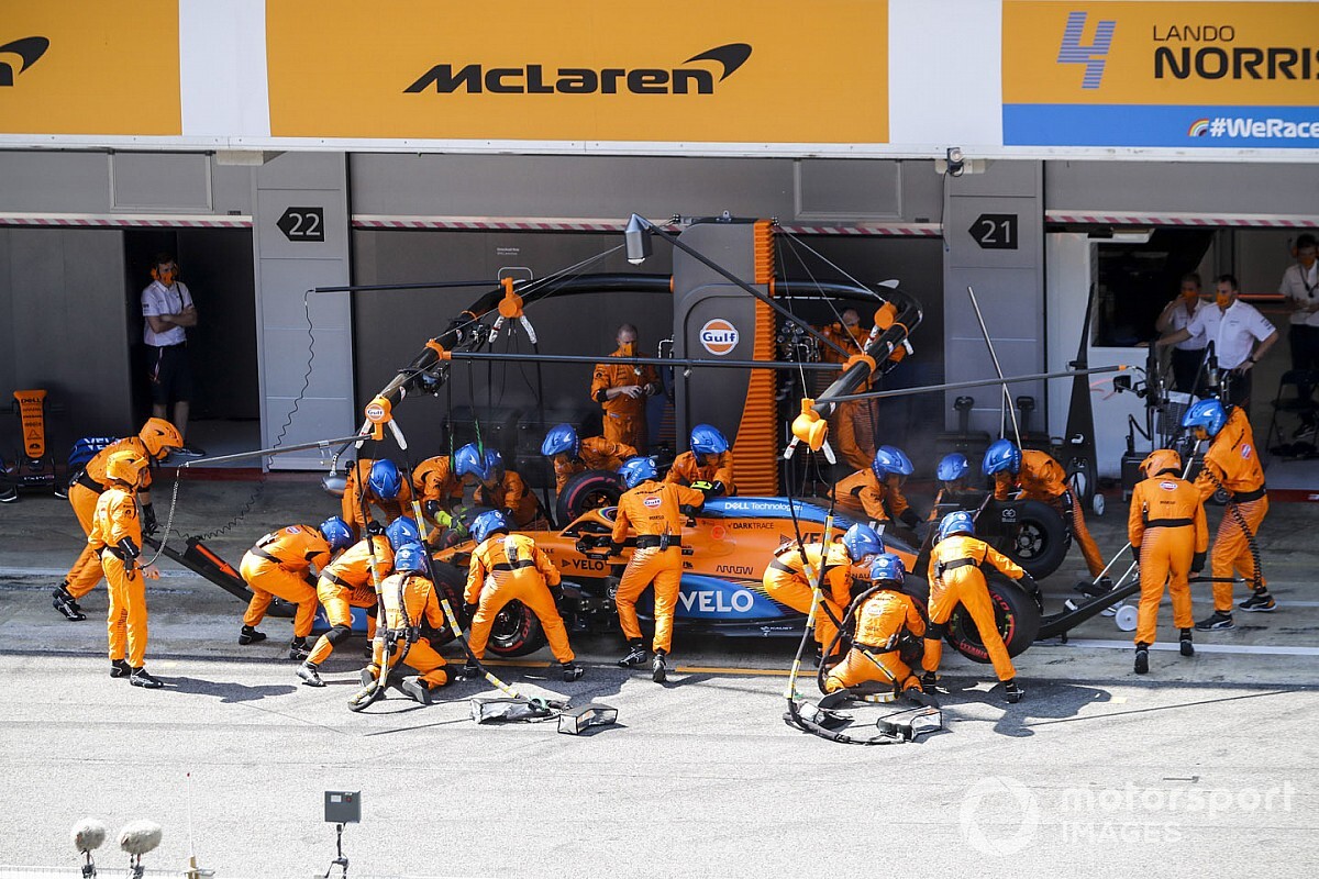 McLaren, pit stoplardaki gelişiminden memnun