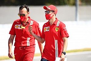 Vettel denies growing tension at Ferrari after Silverstone woes