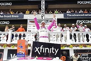 Austin Cindric holds off Ty Gibbs for Pocono Xfinity win