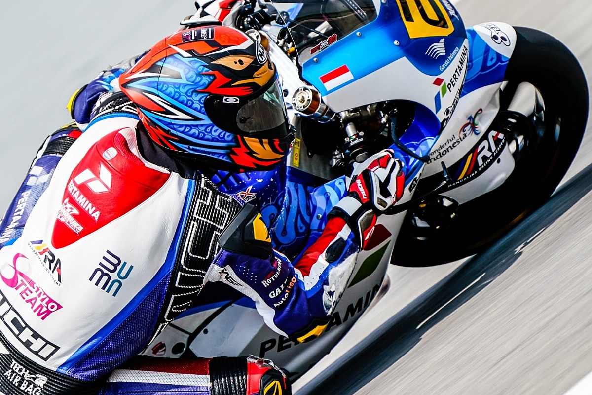 Hasil Race 1 CEV Moto2 Catalunya: Dimas Ekky Amankan P6