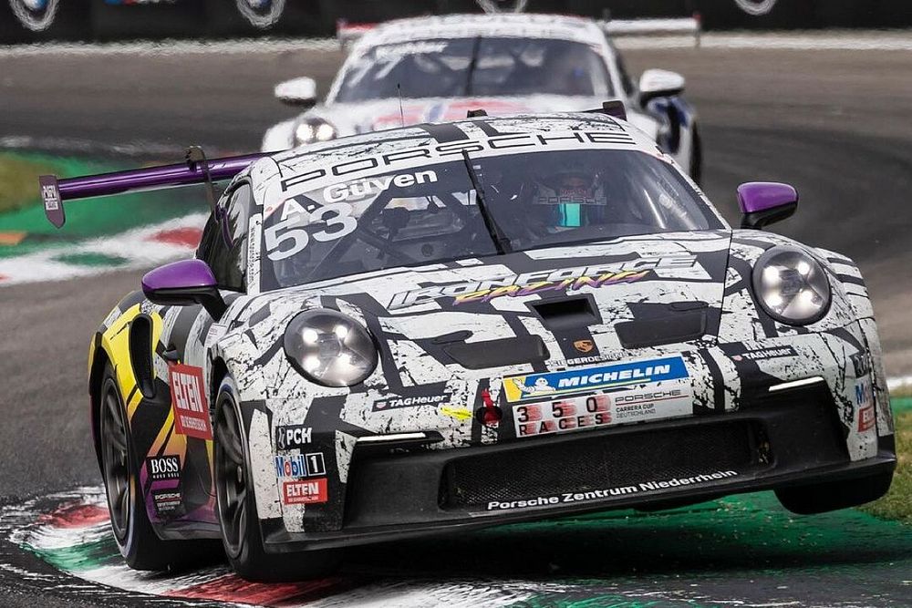 Porsche Carrera Cup Almanya: Monza'daki ilk yarışı Ten Voorde kazandı, Ayhancan üçüncü oldu