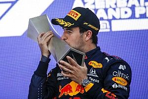 GALERÍA: fotos del triunfo de Sergio Pérez en el GP de Azerbaiyán F1