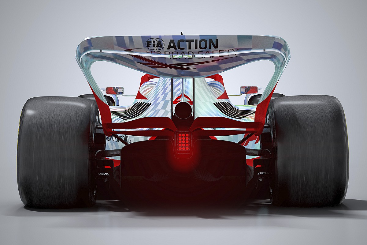 Fotos: así luce el primer prototipo de la Fórmula 1 2022