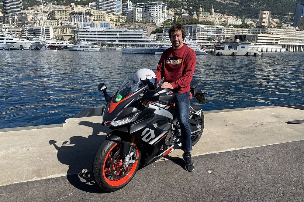 Alonso Pamer Motor Aprilia di F1 GP Monako