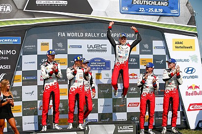 Tänak se félicite d'un triplé Toyota qui va motiver l'équipe