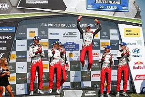 Tänak se félicite d'un triplé Toyota qui va motiver l'équipe