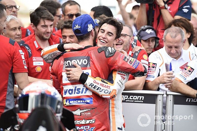 Dovizioso: "Nadie está logrando ganar a Márquez"
