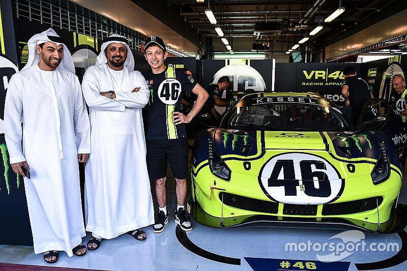 Rossi ya tiene su Ferrari 488 GT3 para las 12 Horas del Golfo