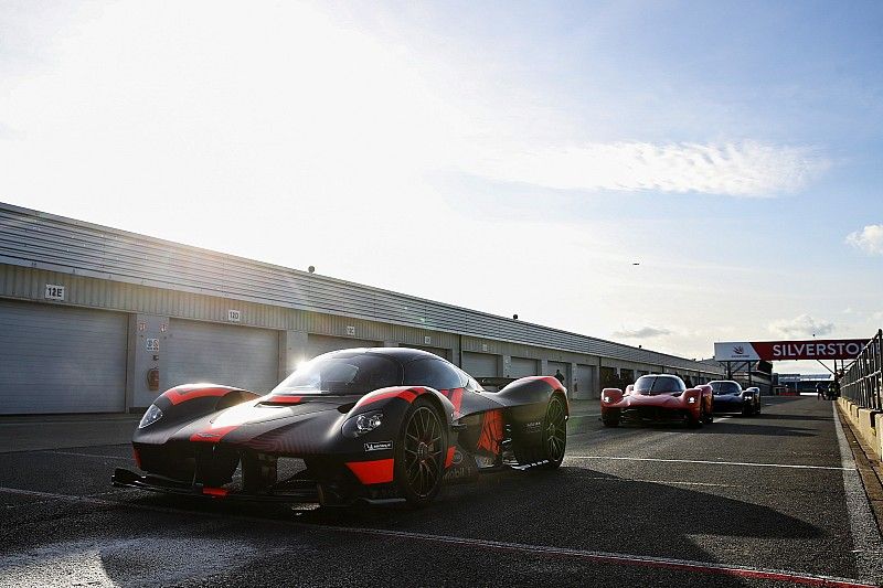 Max Verstappen,  Red Bull Racing and Alexander Albon, Red Bull Racing driving the Red Bull Racing Aston Martin Valkyrie