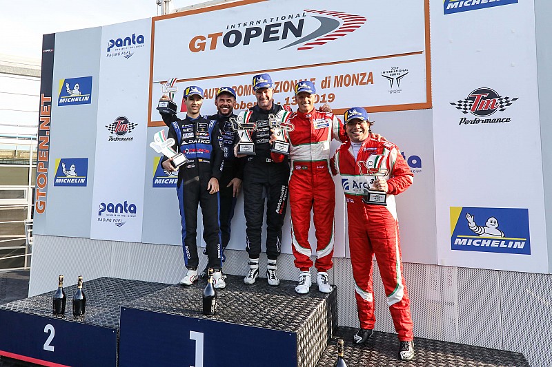 Lewandowski na podium
