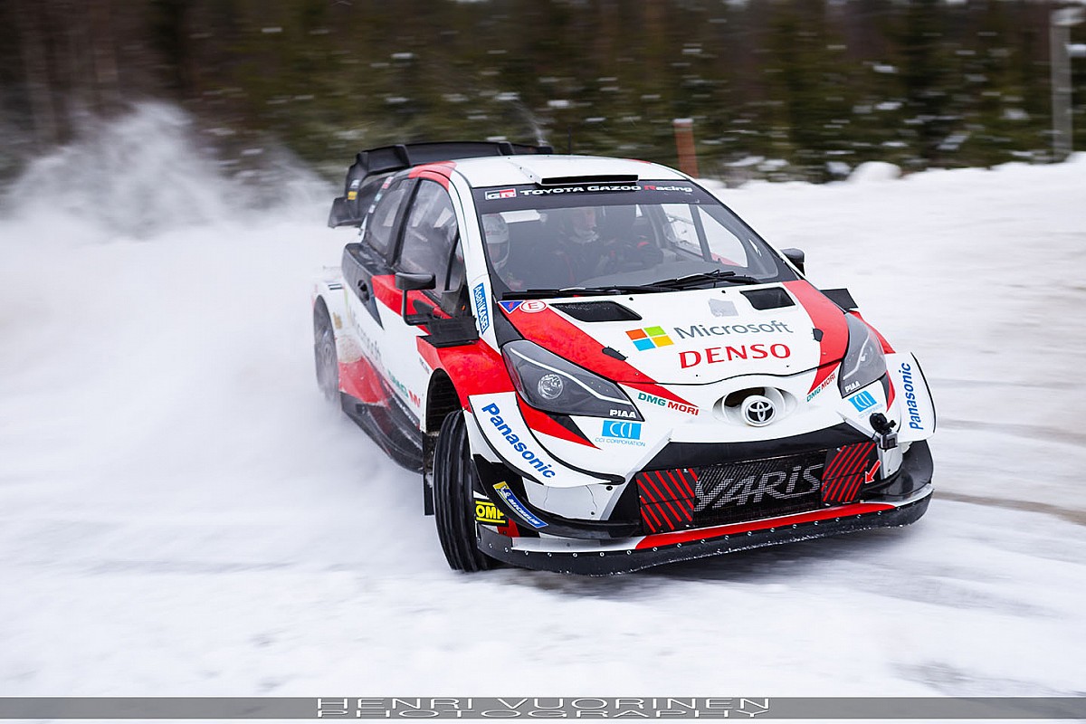 Yaris WRC w Rovaniemi