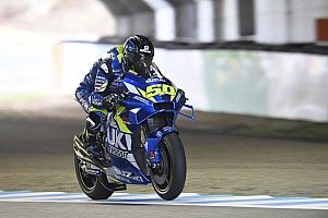 Suzuki's 2020 engine makes "encouraging" practice debut