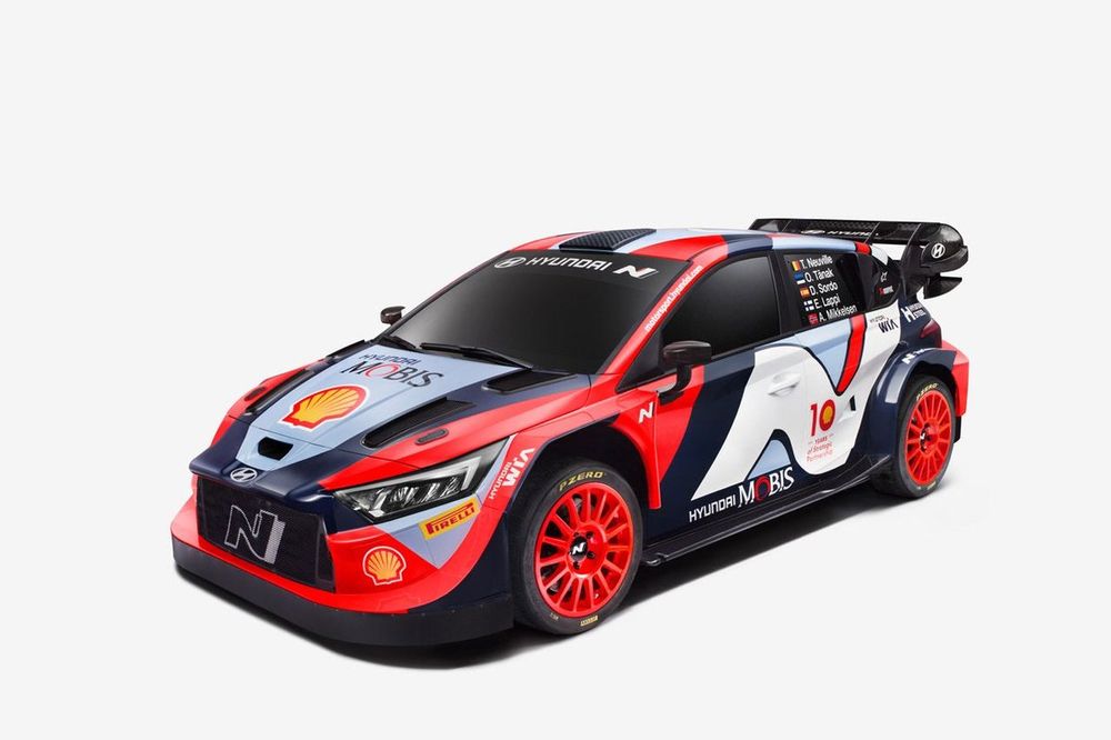Hyundai i20 N Rally1 Hybrid livery
