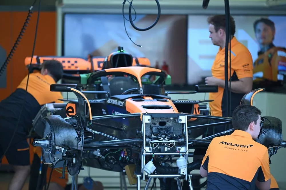 Detalle del McLaren MCL38