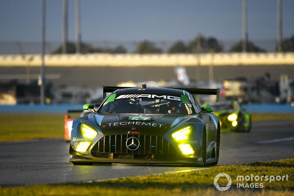 #57 Winward Racing Mercedes-AMG GT3, GTD: Russell Ward, Philip Ellis, Indy Dontje, Maro Engel