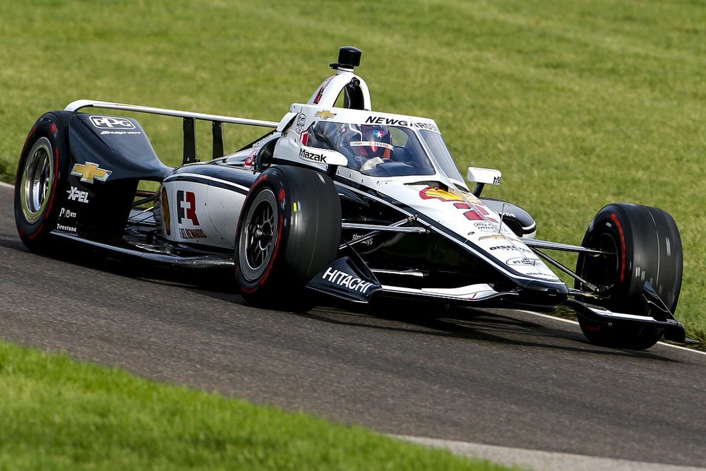 Newgarden leads three former winners in Indy 500 test