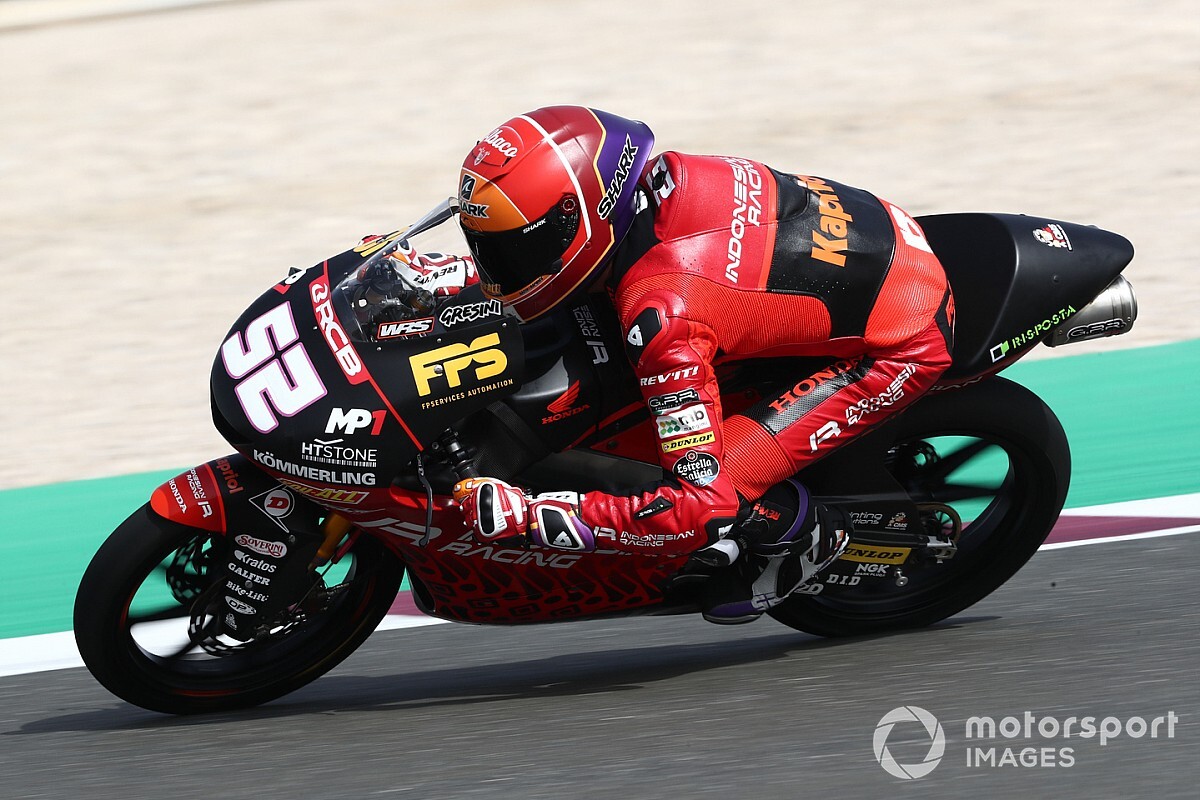Hasil Kualifikasi Moto3 Doha: Pembalap Indonesian Racing Start Baris Depan