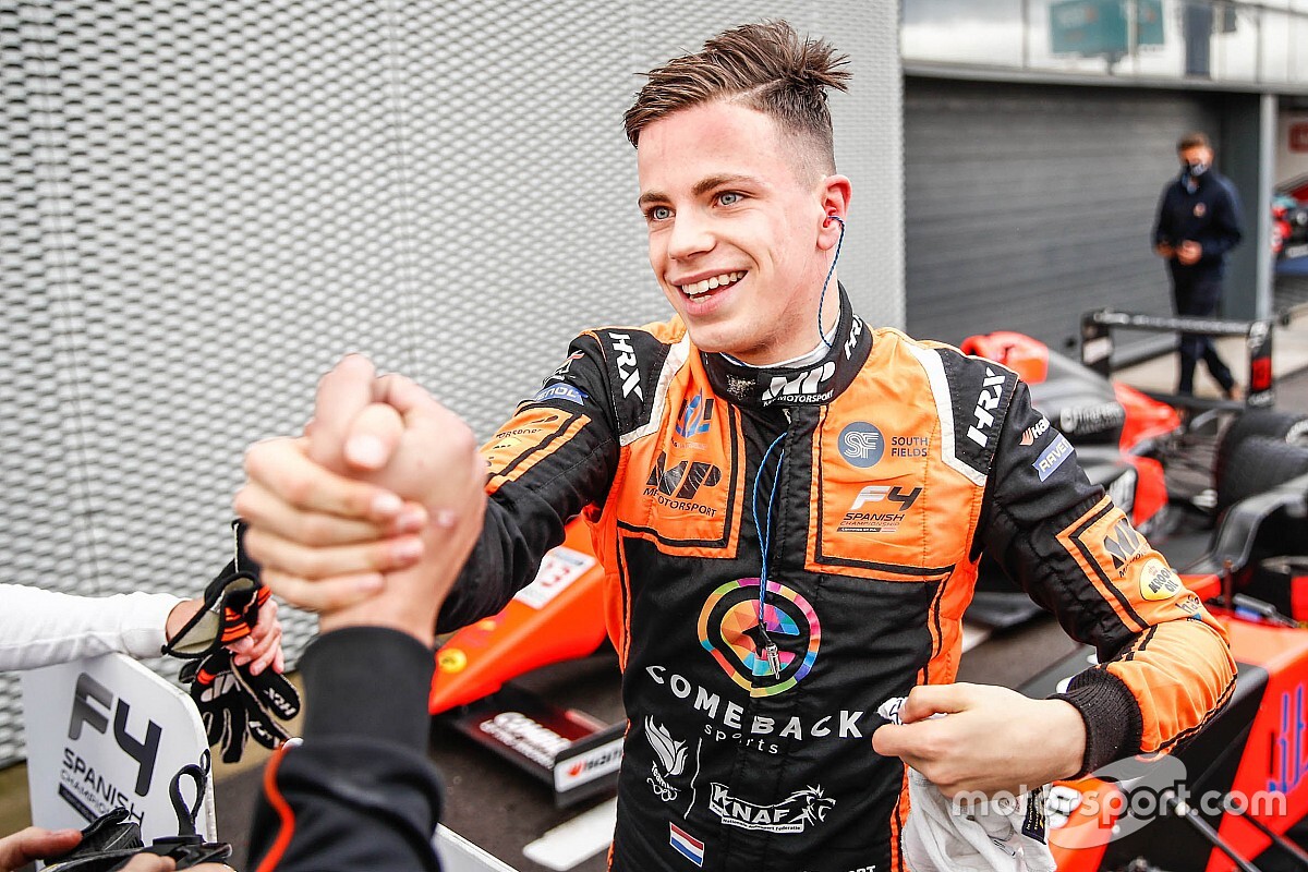 Haverkort overtuigend kampioen in Spaans Formule 4