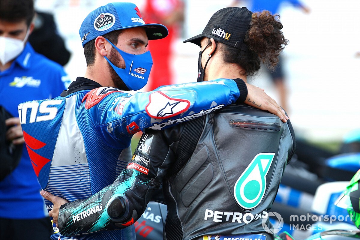 Rins: “Morbidelli está fuerte, tendremos que espabilar para alcanzarle”