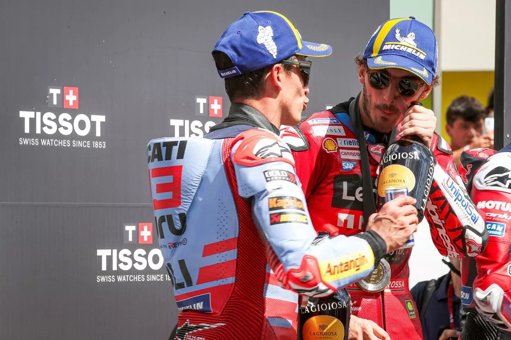 Francesco Bagnaia, Ducati Team, Marc Marquez, Gresini Racing