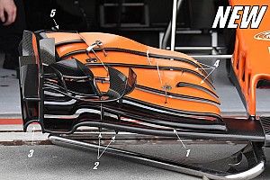 Tech analyse: Het verschil tussen de McLarens van Alonso en Vandoorne