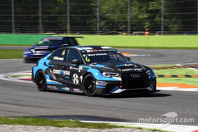 Fantastica pole position di Vervisch con l'Audi a Monza