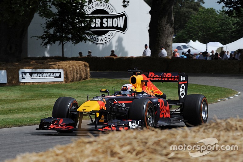 ピエール・ガスリー、来日前にグッドウッドでF1ドライブ「楽しかった」