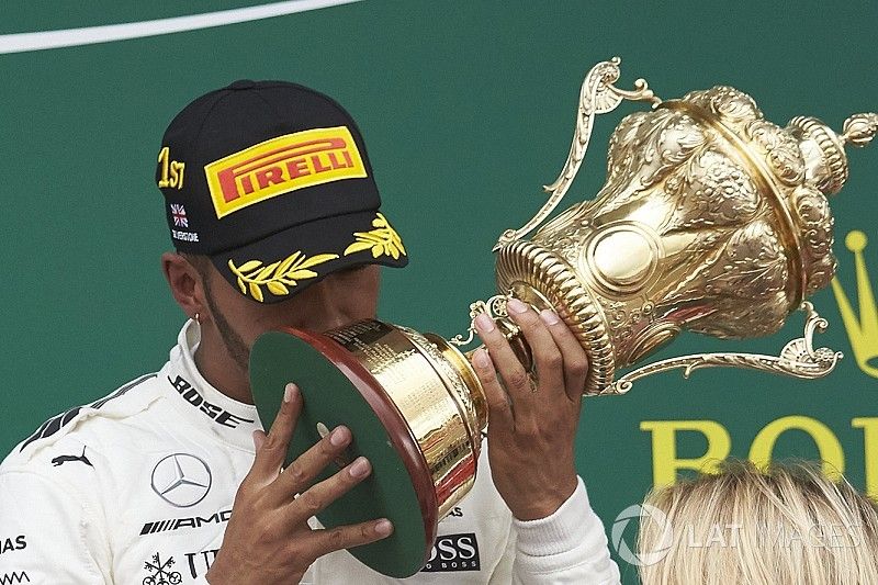 Best of British: How Lewis Hamilton celebrated Silverstone success