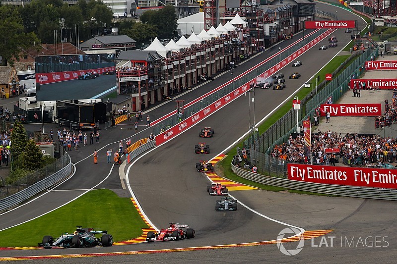 Fotogallery: il Gran Premio del Belgio 2017 di F.1