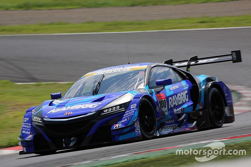 【スーパーGT】鈴鹿1000km練習走行:#100 RAYBRIG NSX-GTが首位