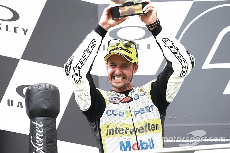 Moto 2 : cinquième podium en six courses pour Thomas Lüthi