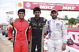 Chennai MRF F1600: Sandeep storms to Race 1 victory