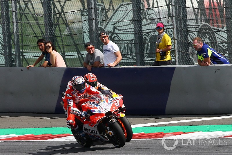 Márquez: “En la última curva no estaba pensando en el Mundial”