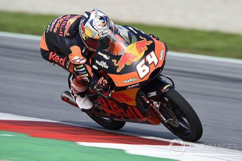 P2 Bendsneyder in eerste training Britse GP, Canet dominant