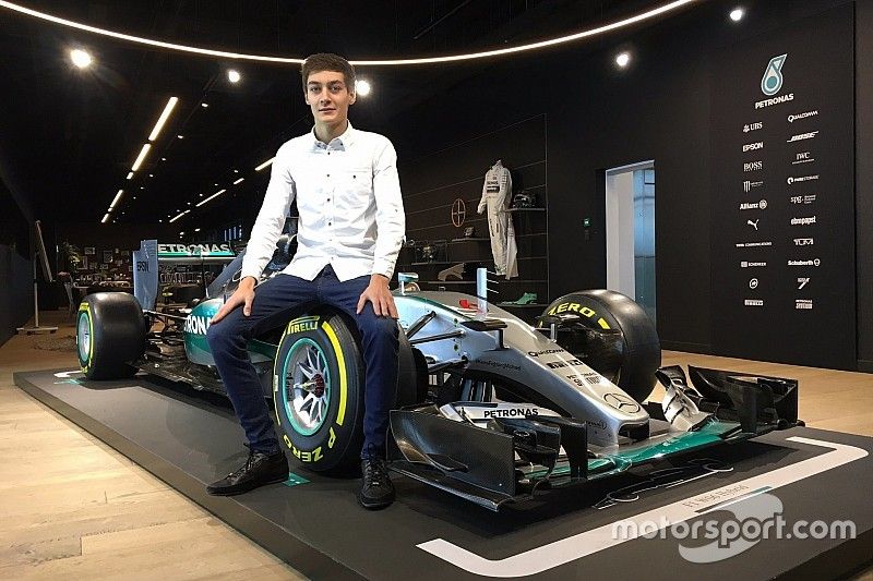 George Russell se une al Mercedes Junior Programme