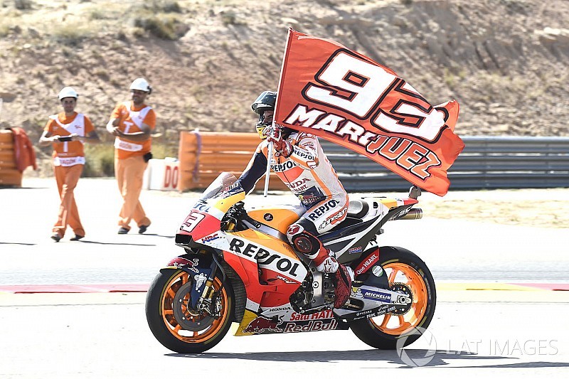 Marquez: "Dobbiamo dare il 100% in ognuno dei 4 GP che rimangono"