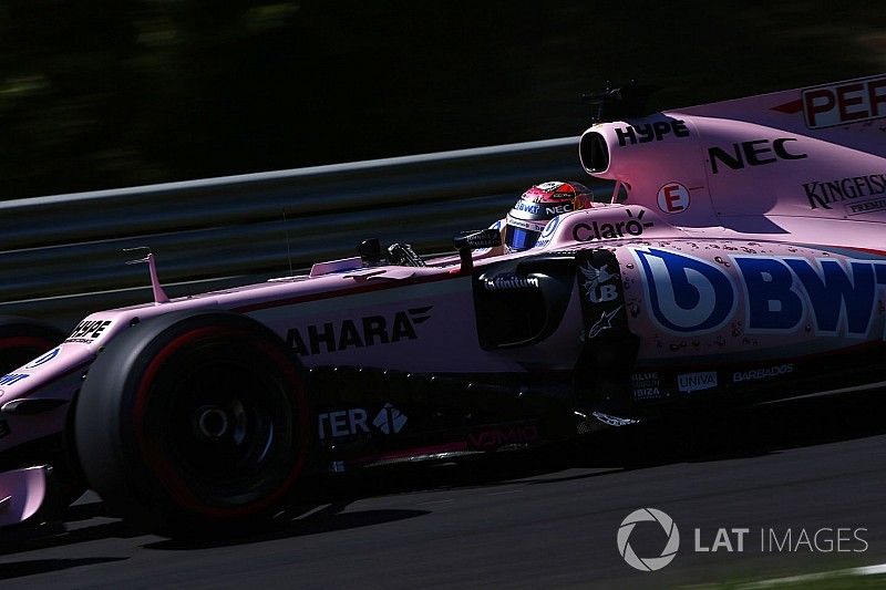 Ocon: "Perez reed mijn vloer aan gort"