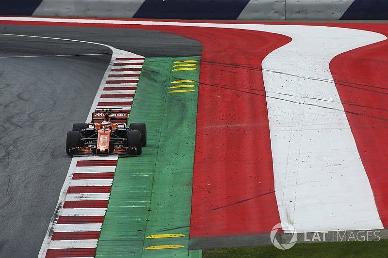 La FIA modifica los bordillos del Red Bull Ring tras los problemas y críticas