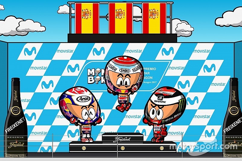 Vídeo: el GP de Aragón 2017 de MotoGP por los geniales MiniBikers