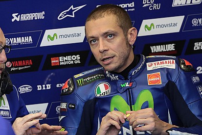 Valentino: "Sul lato sinistro sembrava di essere sul ghiaccio"