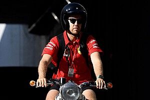 Vettel motoros belépője a Belga Nagydíjon